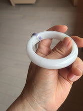 Load image into Gallery viewer, 53mm certified 100% natural Type A white/sunny green/red Jadeite jade bangle AE264-8013
