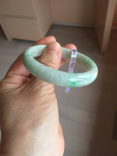 Load image into Gallery viewer, 50.5mm certified 100% natural type A sunny green brown oval jadeite bangle PH169-5802
