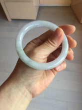 Load image into Gallery viewer, 56.5mm Certified Type A 100% Natural light green/purple/white round cut Jadeite bangle PD104-4907
