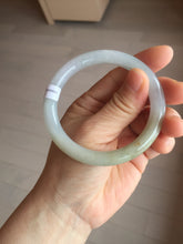 Load image into Gallery viewer, 55.2mm certified 100% natural Type A light green yellow purple round cut jadeite jade bangle PA235-9860
