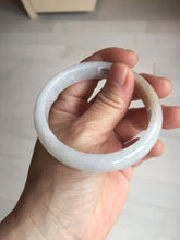 Load image into Gallery viewer, 55.5mm certified Type A 100% Natural light purple yellow brown Jadeite Jade bangle BS131-4026
