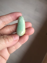Load image into Gallery viewer, 100% natural type A sunny  green yellow blessed melon 福瓜) Jadeite Jade pendant group PB52
