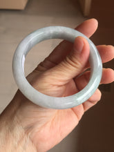 Load image into Gallery viewer, 57.5mm certified 100% natural Type A light green/purple jadeite jade bangle PE9-0311
