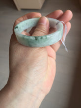 Load image into Gallery viewer, 51.8mm Certified type A 100% Natural green/purple Jadeite Jade square bangle F111-7277
