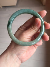 Load image into Gallery viewer, 60.2mm certified type A 100% Natural sunny green brown oily dark green gray black Jadeite jade bangle PH191-6937
