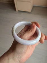 Load image into Gallery viewer, 58.5mm Certified Type A 100% Natural green/purple/white Jadeite Jade bangle BM88-4502
