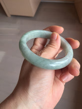 Load image into Gallery viewer, 56mm Certified Type A 100% Natural green Jadeite Jade bangle AU47-0229
