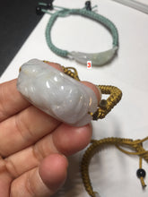 Load image into Gallery viewer, 100% natural jadeite jade carved PiXiu (貔貅) bracelet BN75
