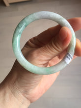 Load image into Gallery viewer, 52.4mm certified Type A 100% Natural green/yellow/purple(FU LU SHOU) round cut Jadeite Jade bangle PE90-5479
