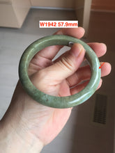 Load image into Gallery viewer, Sale! Type A 100% Natural dark green/white/black Jadeite Jade bangle with defects group 3
