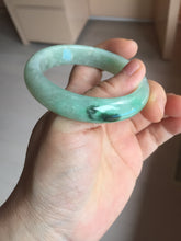 Load image into Gallery viewer, 52.9mm certified 100% natural Type A sunny green  jadeite jade bangle PB163-4653
