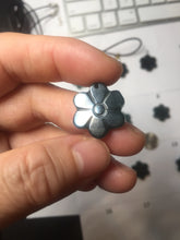 Load image into Gallery viewer, 100% Natural type A blue green gray black Guatemala jadeite Frost Blossom Pendant group AZ193 Add on item
