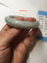 Load image into Gallery viewer, 56.5mm certified 100% natural Type A light green purple red(FU LU SHOU) jadeite jade bangle PC136-9157
