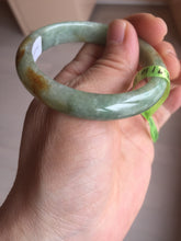 Load image into Gallery viewer, 48.9mm CertificatedType A 100% Natural green/yellow jadeite jade bangle F113-7245
