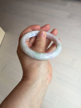 Load image into Gallery viewer, 60mm certified Type A 100% Natural light green red purple (Fu Lu Shou) Jadeite Jade bangle PC96-8467
