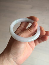 Load image into Gallery viewer, 54.7mm certified type A100% Natural green purple Jadeite Jade bangle BM35-0251
