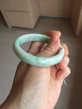 Load image into Gallery viewer, 50.5mm certified 100% natural type A sunny green brown oval jadeite bangle PH169-5802
