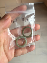 Load image into Gallery viewer, Size 2-9 1/2 100% natural type A dark green jadeite jade band ring BL24 add-on items
