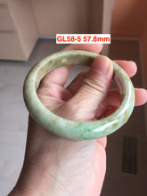 Load image into Gallery viewer, 54-58mm Certified type A 100% Natural yellow/brown/red Jadeite bangle group GL58
