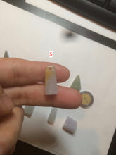 Load image into Gallery viewer, 100% Natural sunny green/purple scale weight safety guidance jadeite Jade pendant Q124
