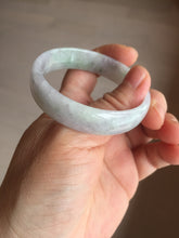 Load image into Gallery viewer, 51.2mm Certified  Type A 100% Natural light green purple jadeite jade bangle AA100-9100

