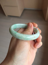 Load image into Gallery viewer, 50.5mm certified 100% natural type A sunny green brown oval jadeite bangle PH169-5802
