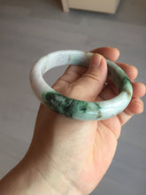 Load image into Gallery viewer, 59.5mm certified Type A 100% Natural light purple light brown dark green sunny green Jadeite Jade bangle AA48-3312
