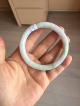 Load image into Gallery viewer, 55.3mm certified 100% natural Type A light green purple brown round cut jadeite jade bangle BS111-2543
