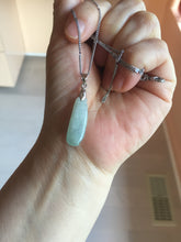 Load image into Gallery viewer, 100% natural type A icy watery sunny green purple dark green blessed melon (福瓜) Jadeite Jade pendant group PC125 Add on item. Not sale alone.
