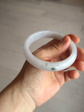 Load image into Gallery viewer, 58.8mm certified Type A 100% Natural white light green purple Jadeite Jade bangle PF69-0502
