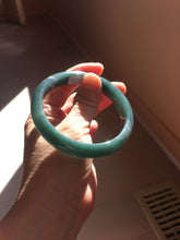 Load image into Gallery viewer, 59.8mm Certified Type A 100% Natural dark green/blue/gray/black Guatemala Jadeite bangle PJ148-1482

