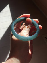 Load image into Gallery viewer, 55mm Certified Type A 100% Natural dark green/blue/gray/black Guatemala Jadeite bangle PJ141-1478
