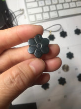 Load image into Gallery viewer, 100% Natural type A blue green gray black Guatemala jadeite Frost Blossom Pendant group AZ193 Add on item
