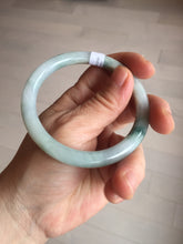 Load image into Gallery viewer, 56.8mm Certified Type A 100% Natural light green/yellow/red strawberry jelly Jadeite Jade bangle AA87-3950
