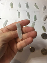 Load image into Gallery viewer, 100% natural type A icy watery sunny green/purple a pearl in my palm (apple of my eye, 掌上明珠) Jadeite jade bead PH233
