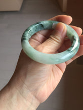 Load image into Gallery viewer, 52.8mm Certified type A 100% Natural forest green Jadeite bangle PE47-(1767)
