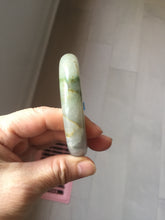 Load image into Gallery viewer, 60mm Certified Type A 100% Natural white/light purple/brown/yellow/gray (FU LU SHOU) Jadeite Jade bangle BF107-8641

