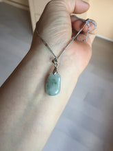 Load image into Gallery viewer, 100% natural type A icy watery sunny green purple dark green blessed melon (福瓜) Jadeite Jade pendant group PC125 Add on item. Not sale alone.

