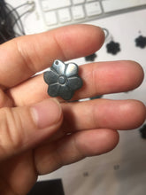 Load image into Gallery viewer, 100% Natural type A blue green gray black Guatemala jadeite Frost Blossom Pendant group AZ193 Add on item
