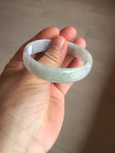 Load image into Gallery viewer, 51.2mm Certified  Type A 100% Natural light green purple jadeite jade bangle AA100-9100
