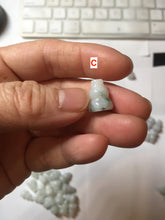 Load image into Gallery viewer, 100% natural type A 3D white/yellow/purple/brown Jadeite jade gourd ( 葫芦, 福禄) pendant PH108
