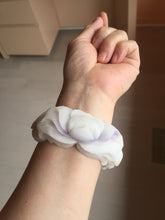 Load image into Gallery viewer, 55.5mm 100% natural pink red brown beige carved Goldern fish and lotus (金玉满堂)  Quartzite (Shetaicui jade) bangle SY127
