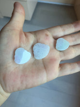 Load image into Gallery viewer, 100% Natural type A light purple white happy Buddha jadeite pendant BP182
