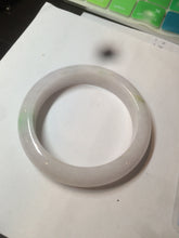 Load image into Gallery viewer, 57.5mm Certified 100% natural Type A sunny green/purple jadeite jade bangle AX90-1457
