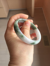 Load image into Gallery viewer, 57mm Certified 100% natural Type A light green/purple Whispers of the Spring Breeze jadeite jade bangle PH94-5446

