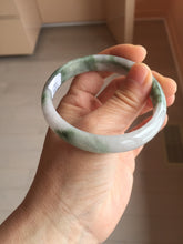 Load image into Gallery viewer, 57mm Certified 100% natural Type A light green/purple Whispers of the Spring Breeze jadeite jade bangle PH94-5446
