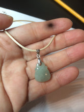 Load image into Gallery viewer, 100% Natural  light green/white/purple Jadeite Jade money bag bead pendant BF86 Add-on item!
