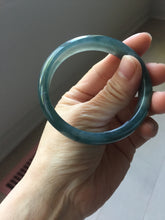 Load image into Gallery viewer, 55mm Certified Type A 100% Natural dark green/blue/gray/black Guatemala Jadeite bangle PJ141-1478
