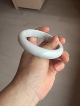 Load image into Gallery viewer, 58.8mm Certified Type A 100% Natural white/ green Jadeite Jade bangle PA3-3512 ($29.99 group)
