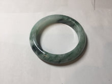 Load image into Gallery viewer, 52.8mm Certified type A 100% Natural forest green Jadeite bangle PE47-(1767)
